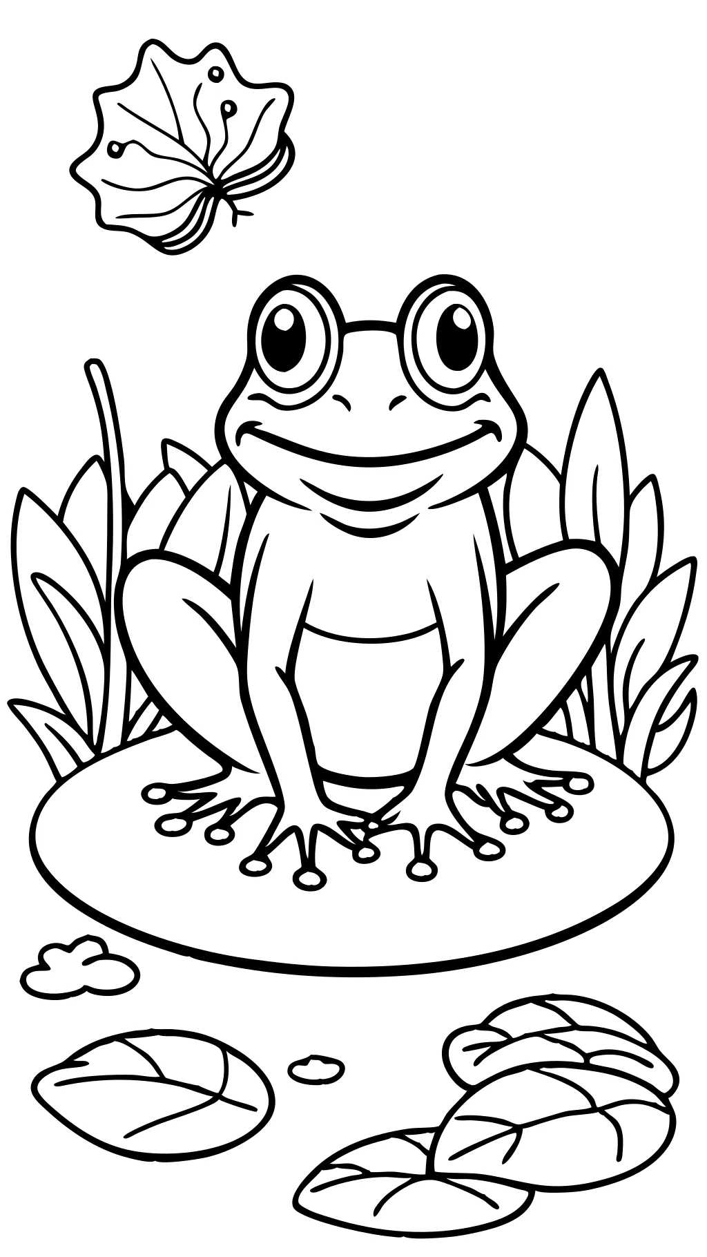 coloriages de grenouille imprimables